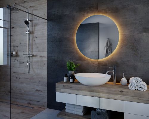 Pametno ogledalo za kopalnico s toplo osvetlitvijo C3