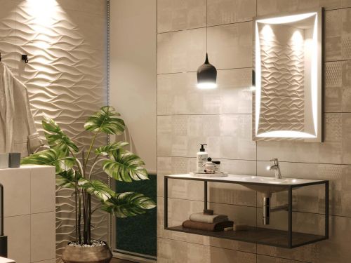 Pametno LED ogledalo v kopalnici M5 premium