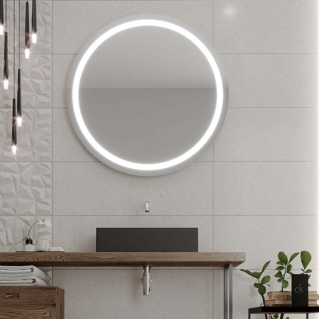 Okroglo ogledalo z LED osvetlitvijo C4 premium